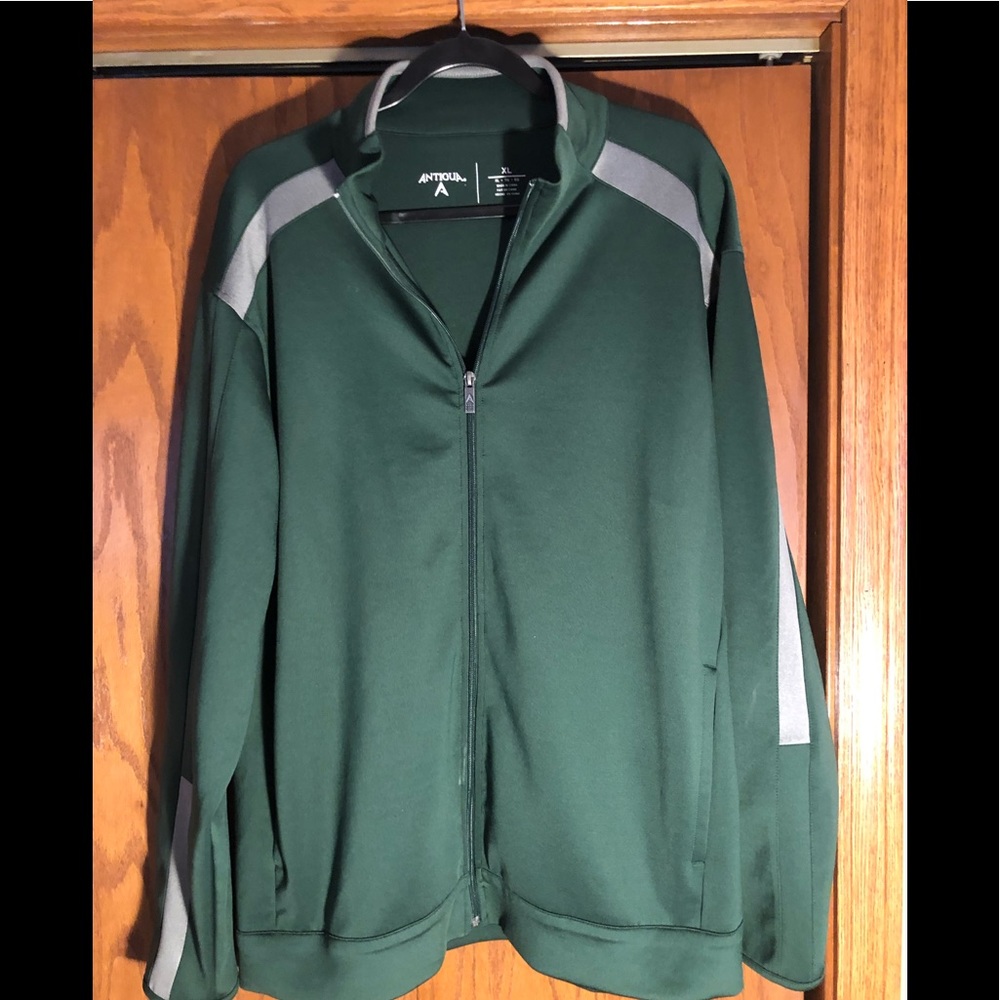Antigua Green Revolve full zip jacket size XL